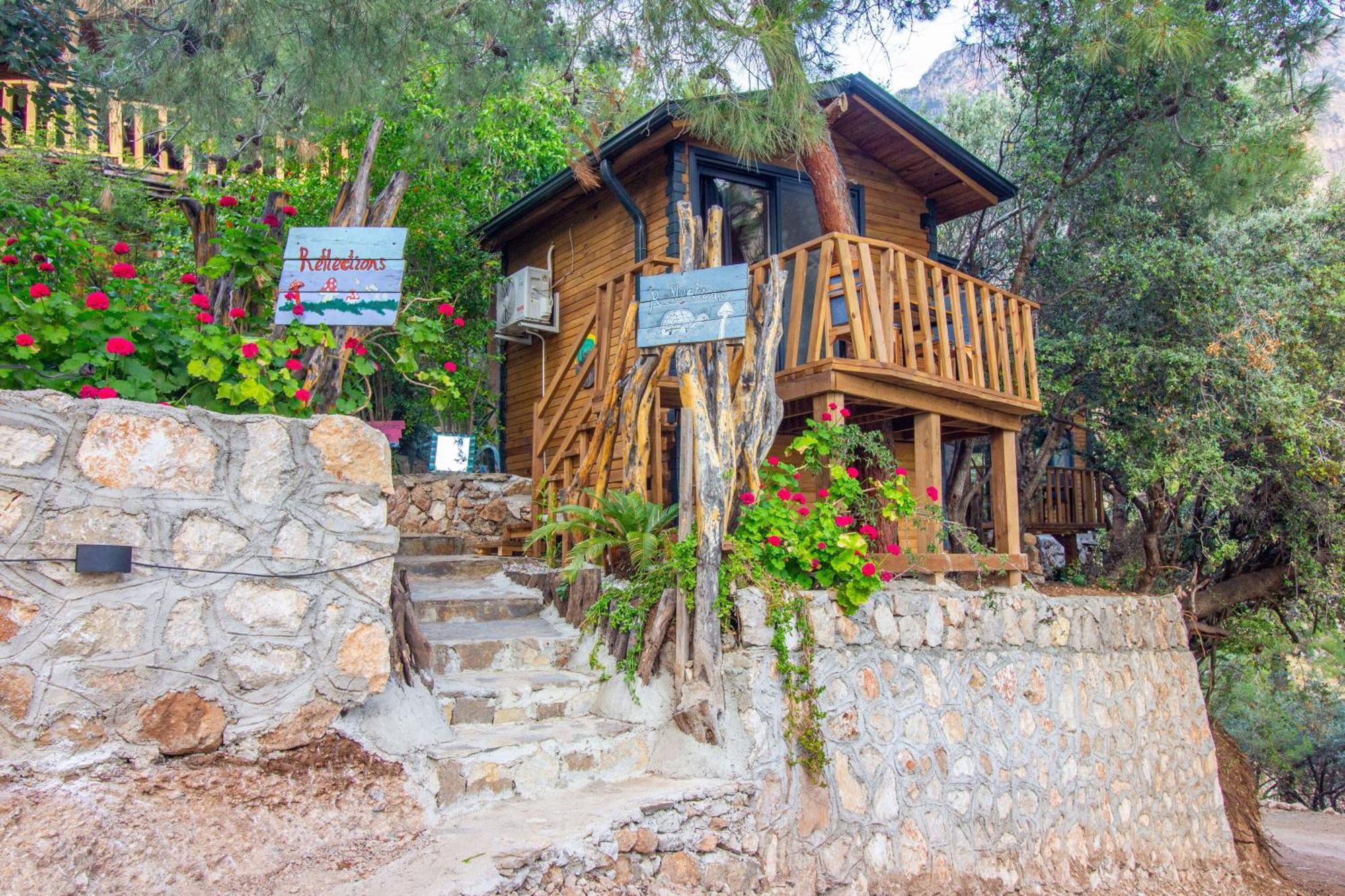 Reflections Camp Hotel Faralya Exterior foto